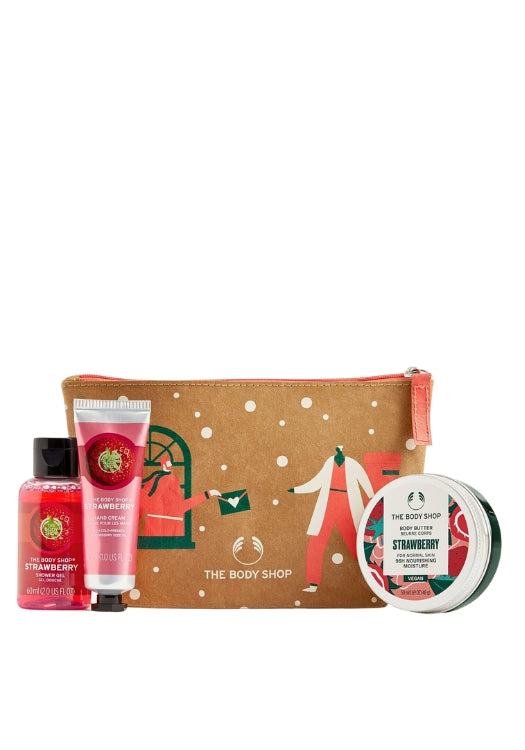 Jolly & Juicy Strawberry Mini Gift Pouch