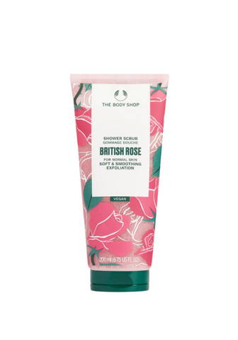 British Rose Shower Scrub