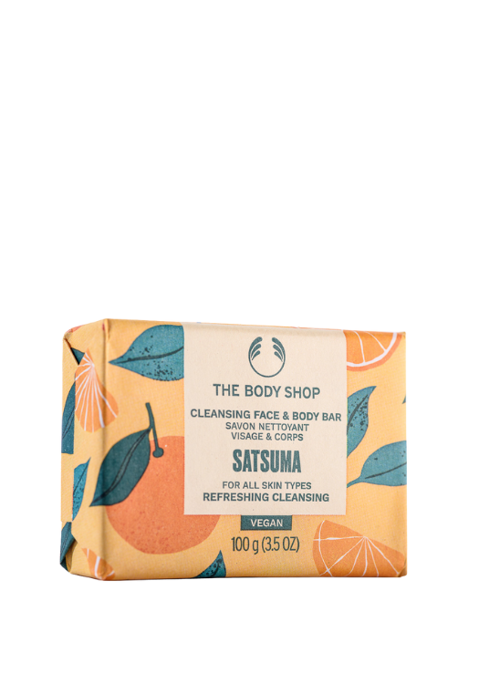 Satsuma Cleansing Face & Body Bar Soap