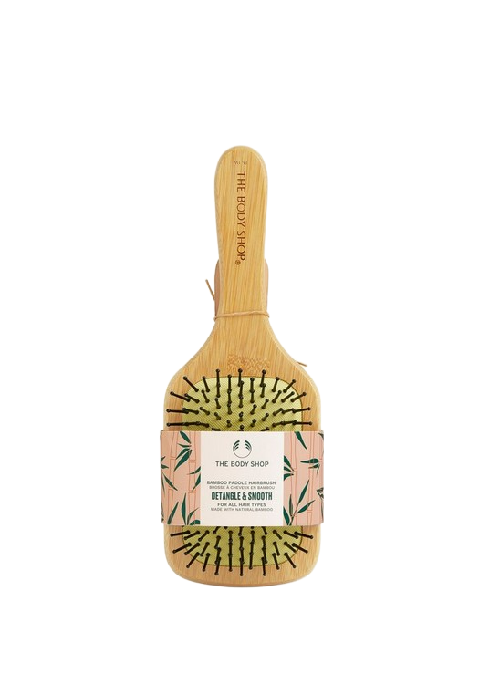 Large Bamboo Paddle Hairbrush