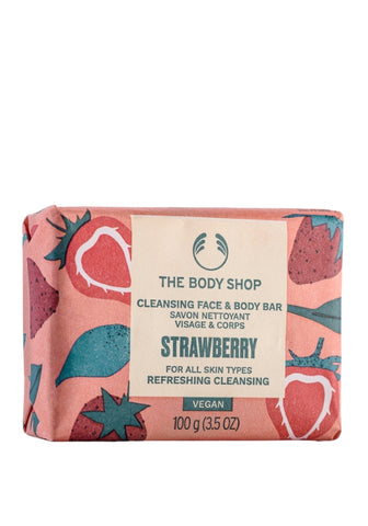 Strawberry Cleansing Face & Body Bar Soap