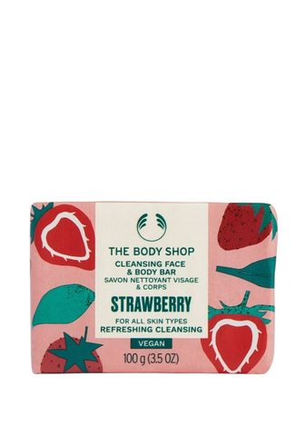 Strawberry Cleansing Face & Body Bar Soap