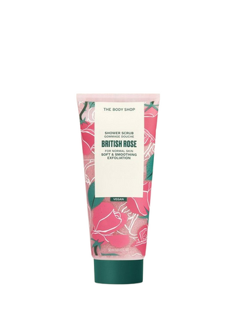 British Rose Shower Scrub