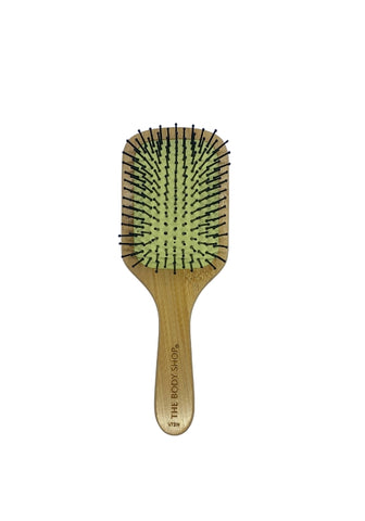 Large Bamboo Paddle Hairbrush