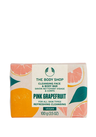 Pink Grapefruit Cleansing Face & Body Bar Soap